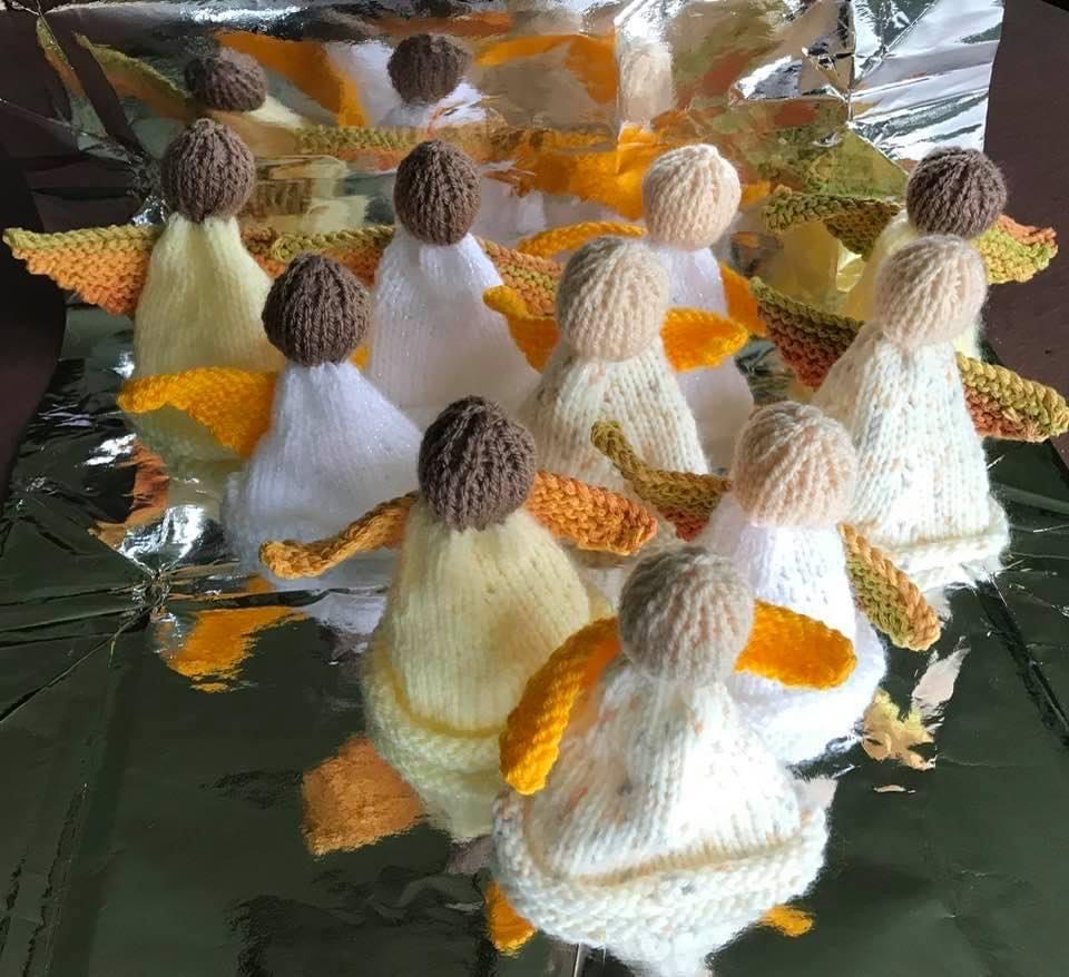 knitted angel